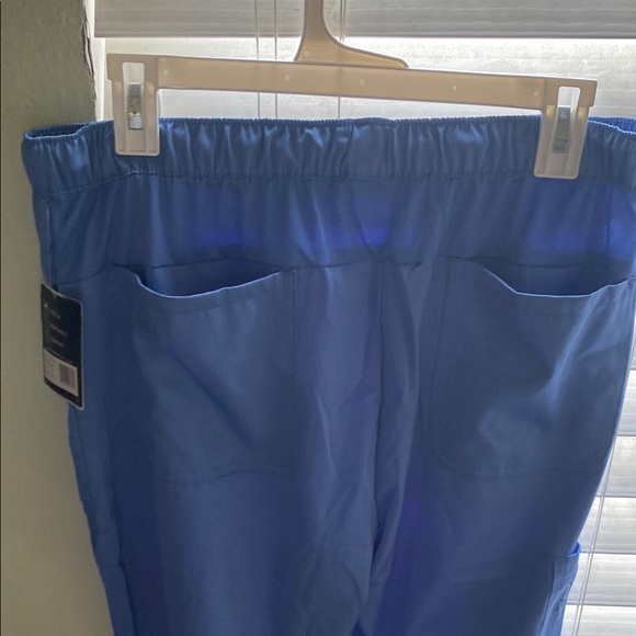 Blue Jogger Sweatpants with Elastic Waistband - Picture 10 of 15